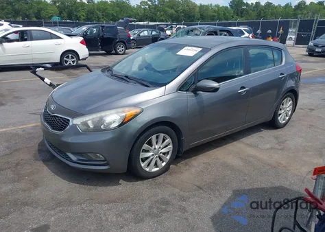 2014 Kia Forte Ex z USA, uszkodzony, nr VIN KNAFX5A88E5232845